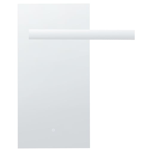 Lustro łazienkowe LED MAUX 83 cm 100 cm Srebrny