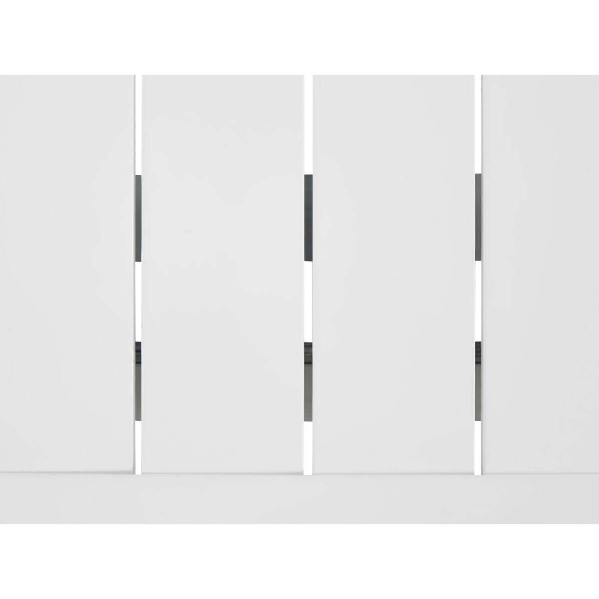 Stół ogrodowy 180/240 x 90 cm Metal Biały VALCANETTO