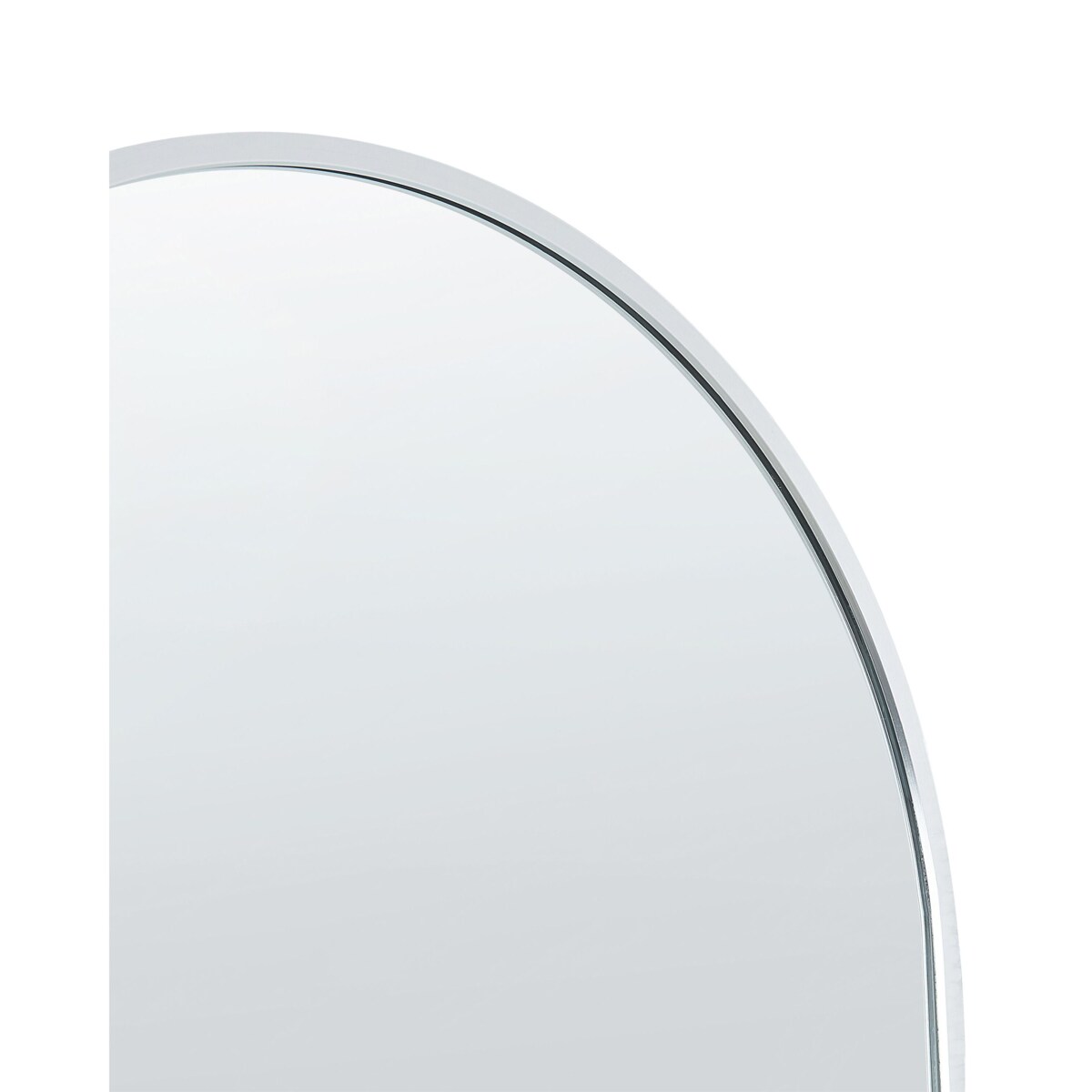 Lustro stojące srebrne BAGNOLET