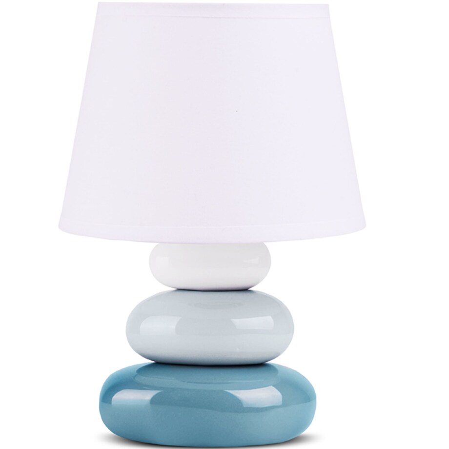 KONSIMO SALU Lampa stołowa 2 szt., kolor niebieski