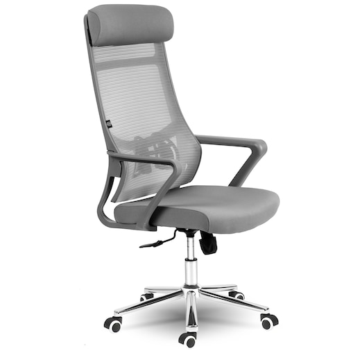 Fotel biurowy obrotowy krzesło mikrosiatka Sofotel Brema