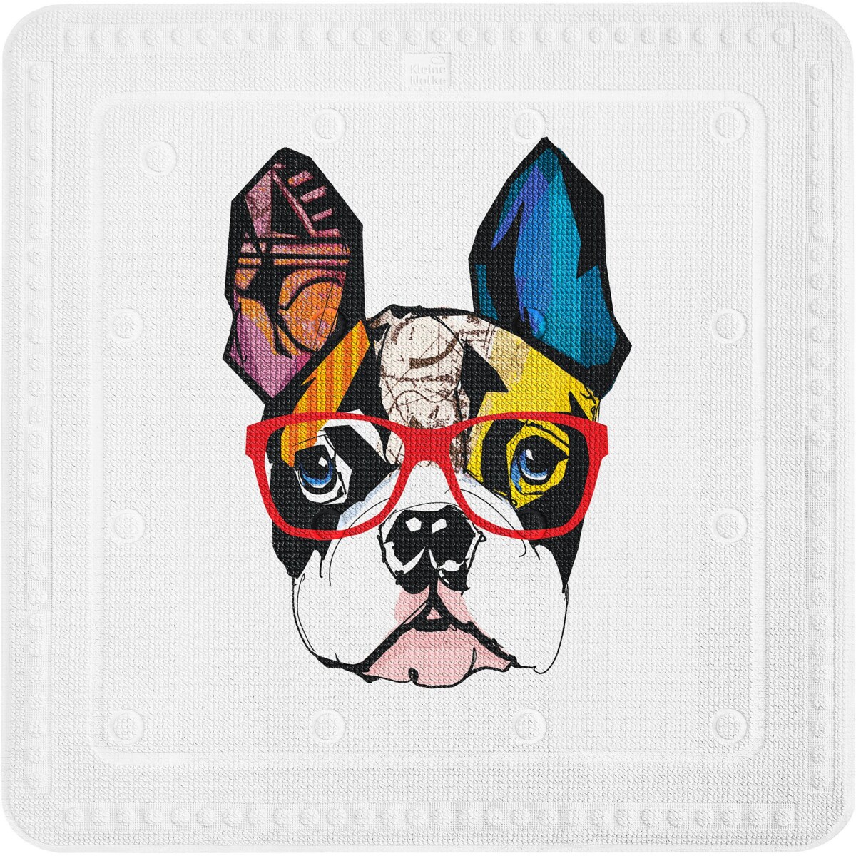 Kleine Wolke Henry Mata antypoślizgowa pod prysznic 55x55 cm pop art