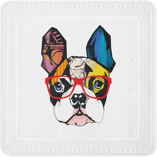 Kleine Wolke Henry Mata antypoślizgowa pod prysznic 55x55 cm pop art