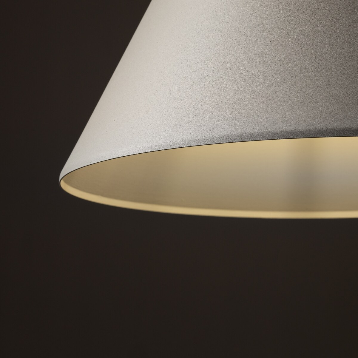Lampa wisząca TK Lighting CONO BEIGE 10056 beżowa E27 LED stylowa do salonu i jadalni