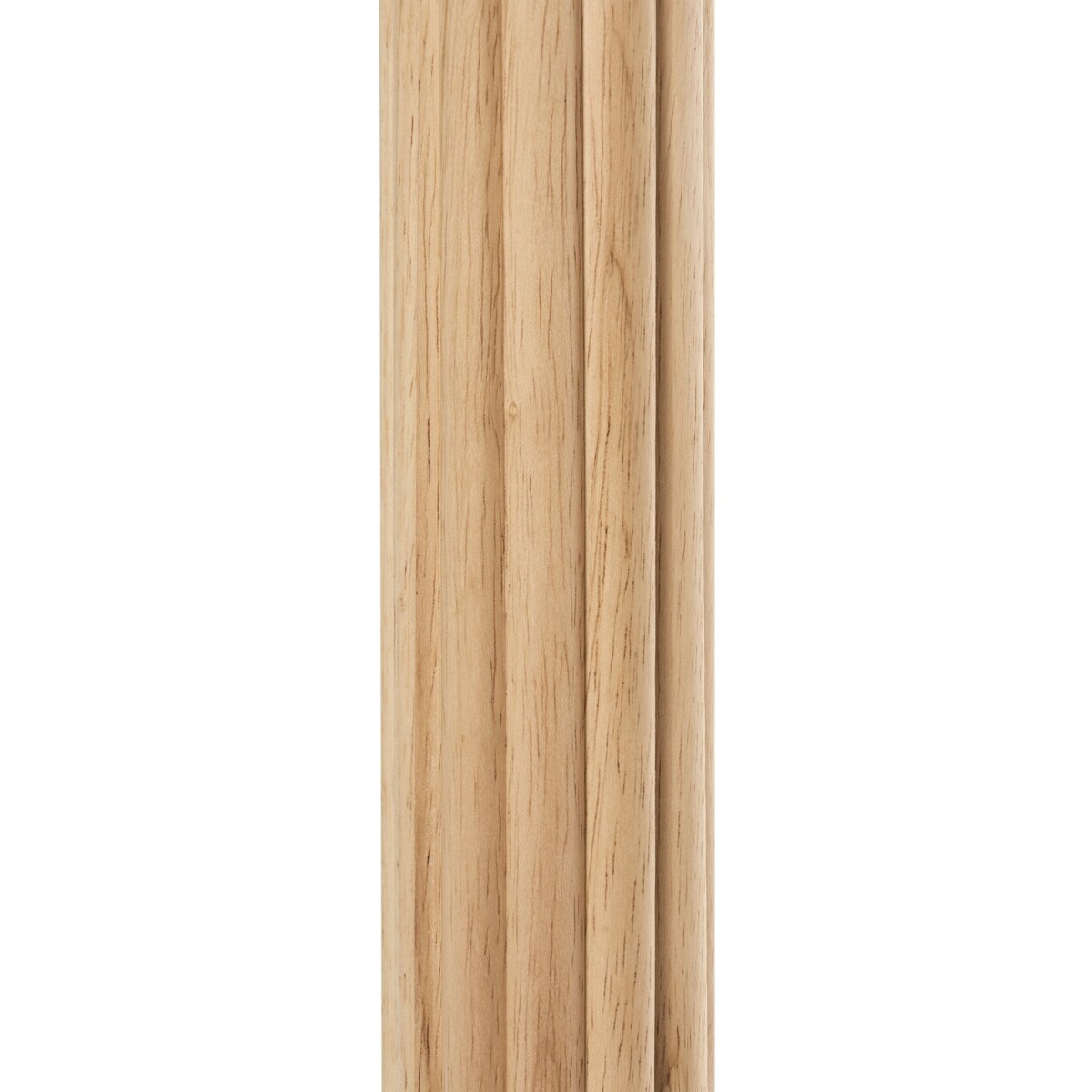 Lampa podłogowa BELESSA Drewno kauczukowe Jasnobeżowy