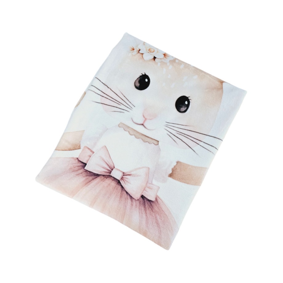 Kocyk Panelowy Muszelka MYSZKA BALERINA