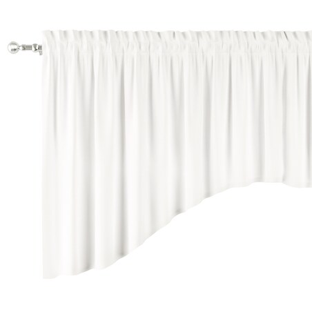 Lambrekin łuk 250x75 biały