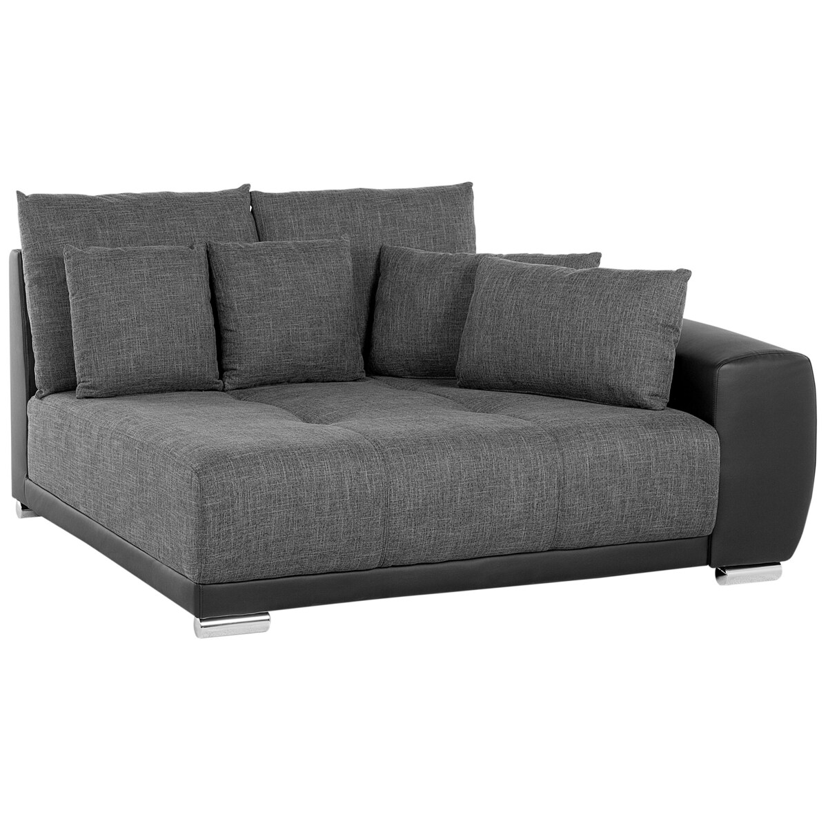 Sofa 4-osobowa ciemnoszara TORPO