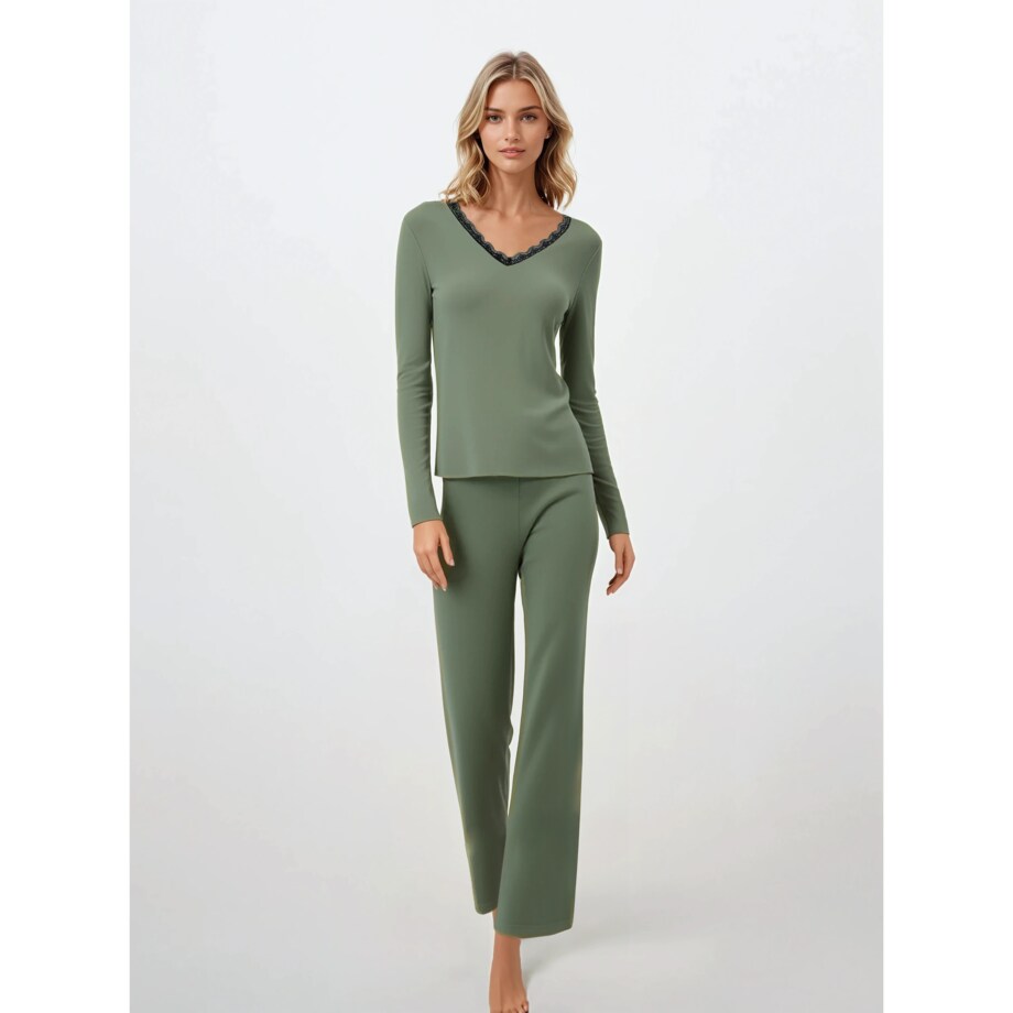 Piżama Emerald Dreams Green, L