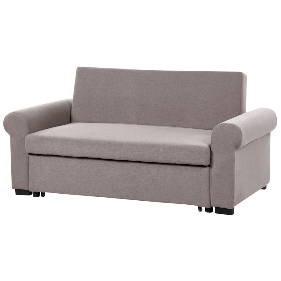 Sofa rozkładana brązowa SILDA