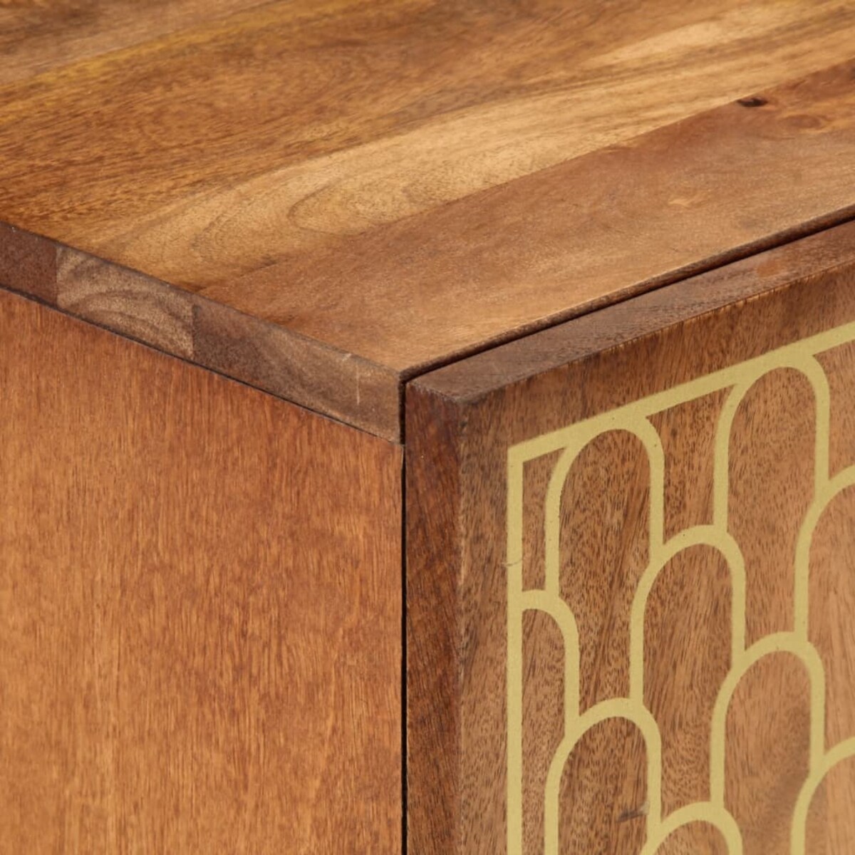 vidaXL Szafka, 60x33x75 cm, lite drewno mango