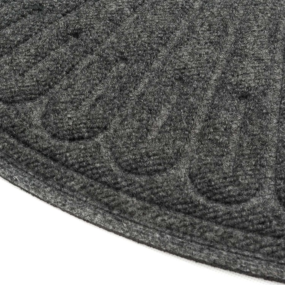 Wycieraczka półokrągła 60x90 cm Half Moon szara