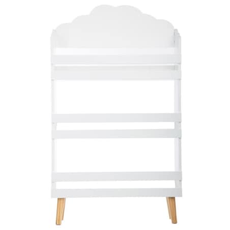 Regał do przechowywania - 3 poziomy, 58 x 18 x 100 cm