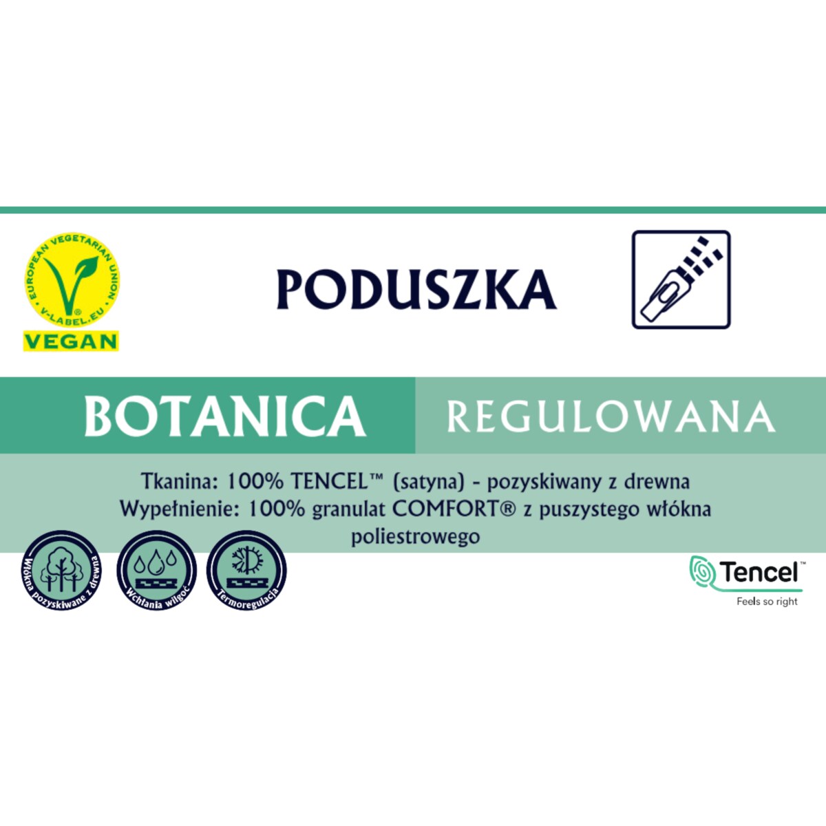 Poduszka 70x80 BOTANICA ECO Senna Home
