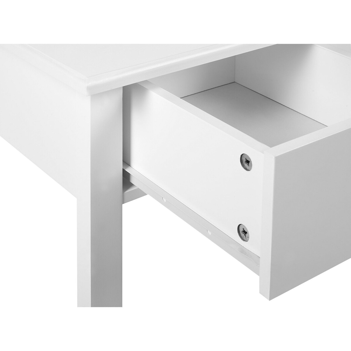 Konsola 3 szuflady biała GALVA
