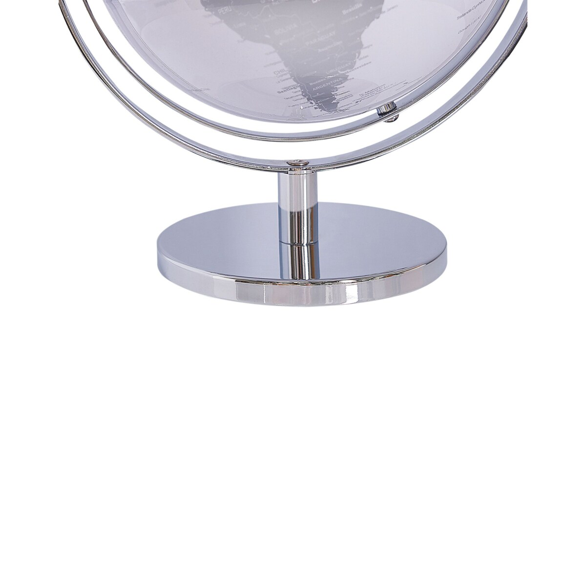 Globus 29 cm srebrny DRAKE