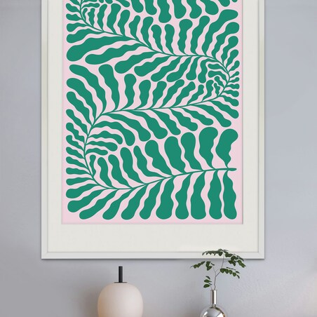 Ramka na zdjęcia z passe partout ramka 70x100 cm z okienkiem passe partout na zdjęcie 60x80 cm kolor biały FRAMAI®