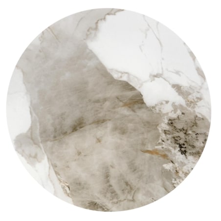 STOLIK KAWOWY Moonshine S CERAMICZNY BLAT marmur 48x45 cm