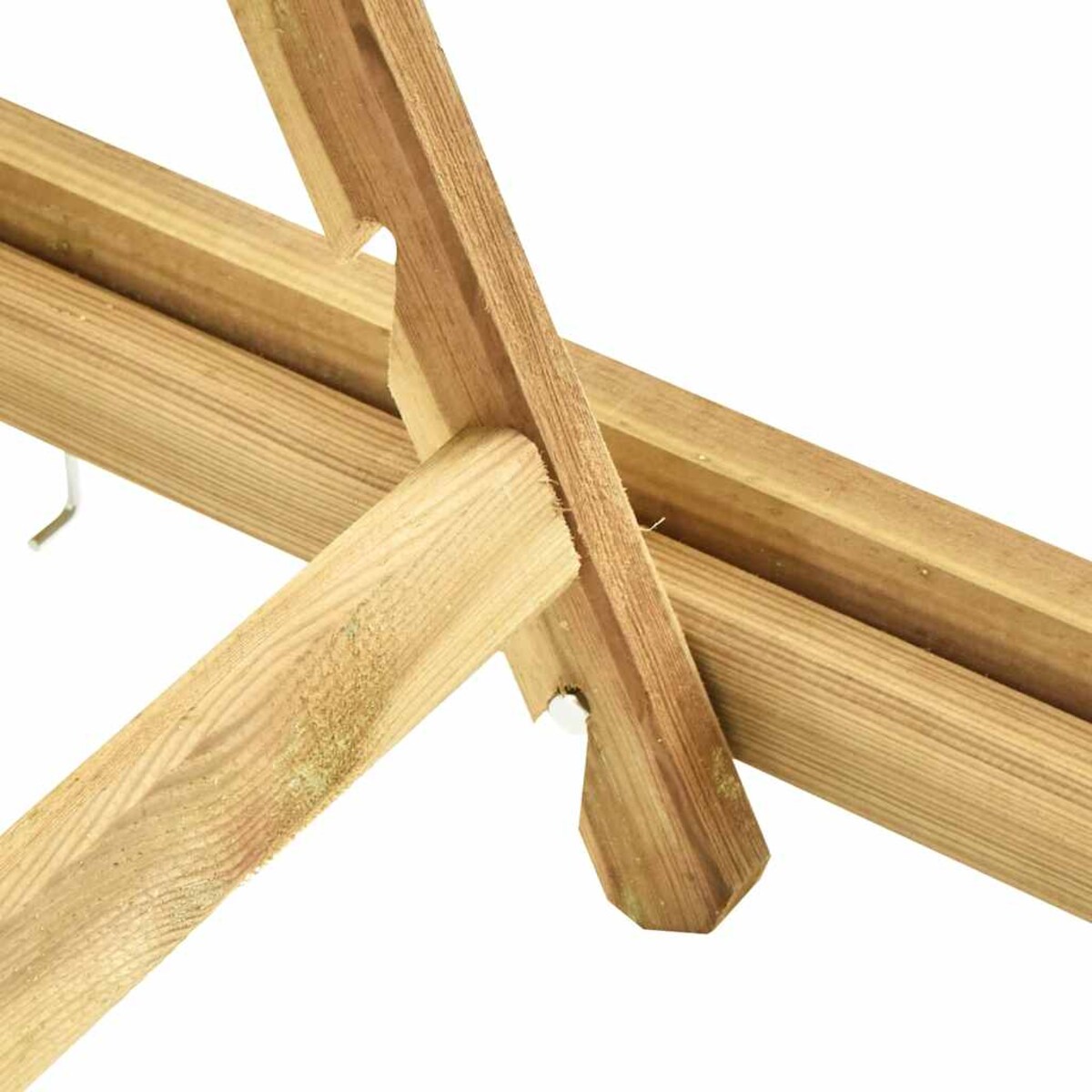 vidaXL Leżak, impregnowane drewno sosnowe