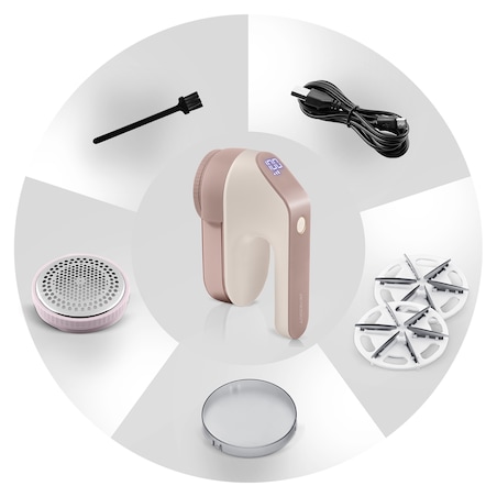 Golarka do ubrań z wyświetlaczem elektryczna Berdsen