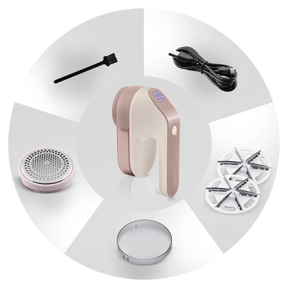 Golarka do ubrań z wyświetlaczem elektryczna Berdsen