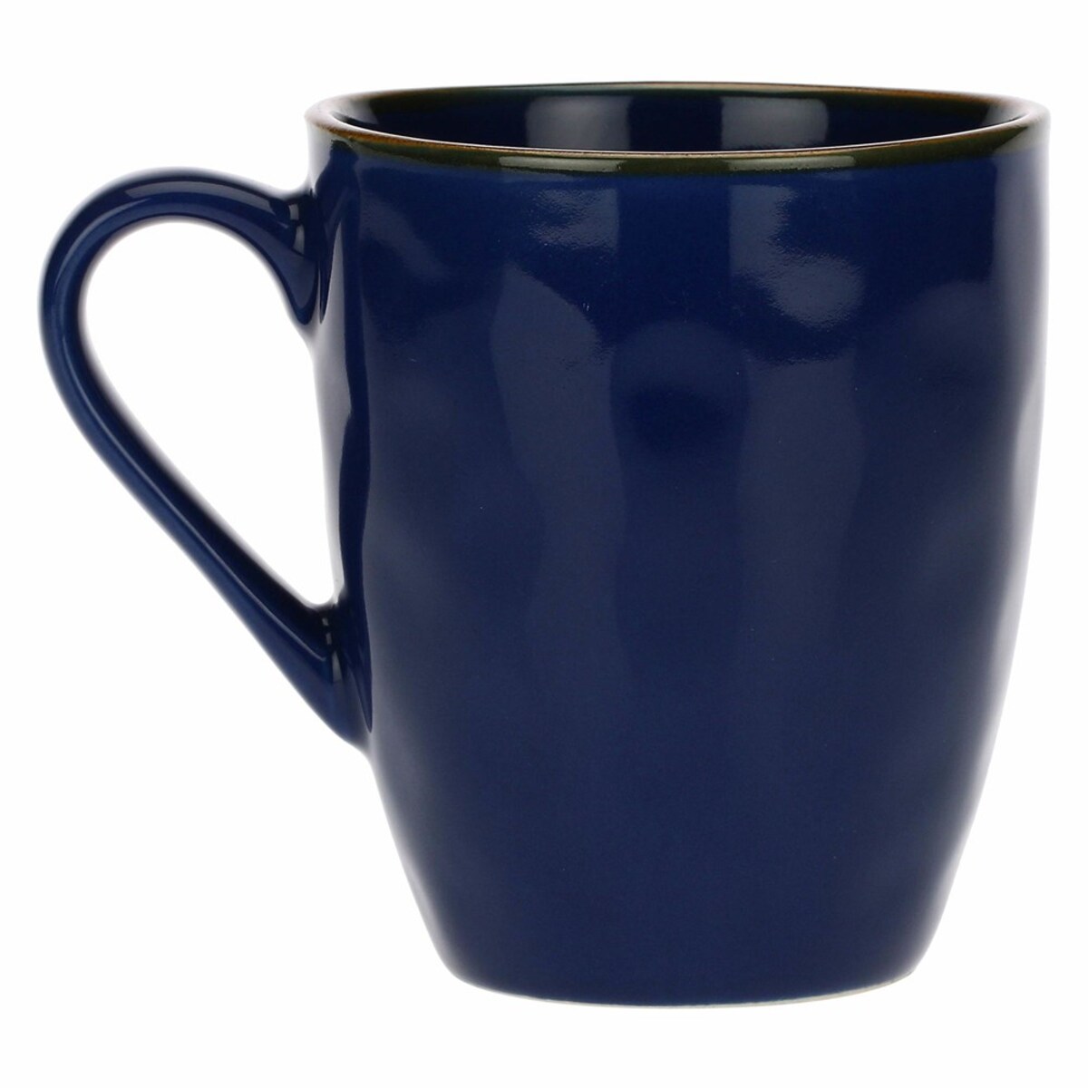 Zestaw 4 kubków z uchwytem Concerto Blu Cobalto - Kobaltowy, 430 ml