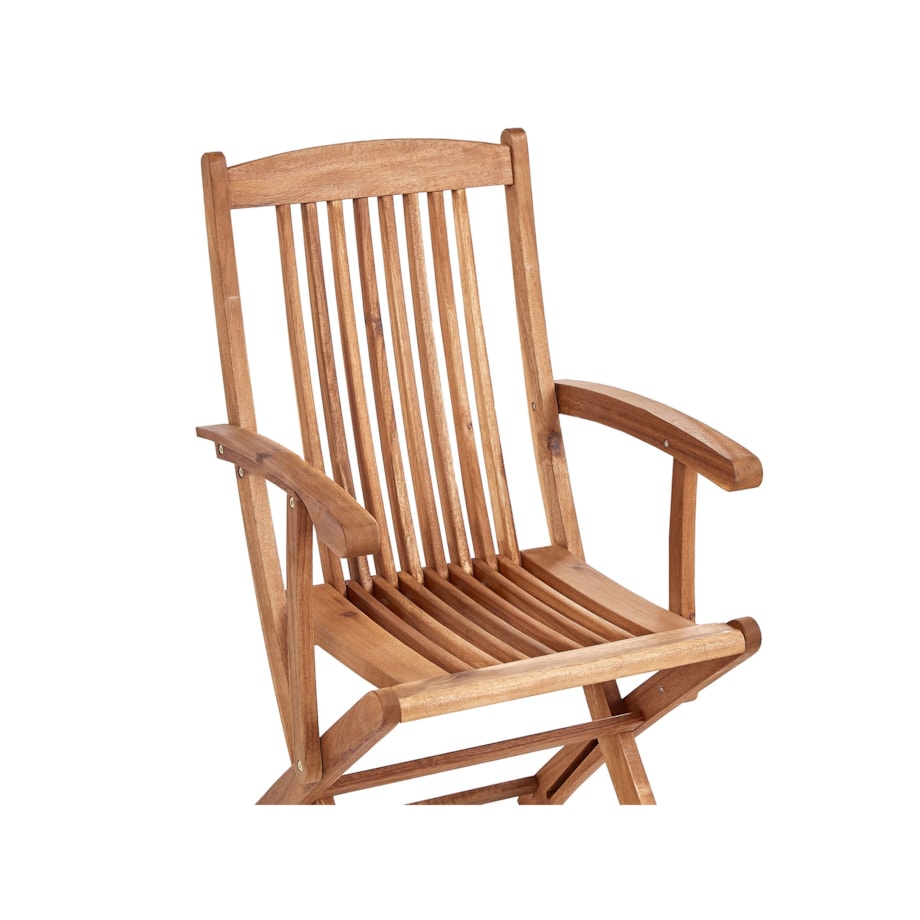 Zestaw ogrodowy dla 8 osób MAUI PREMIUM Drewno akacjowe Jasnoszary