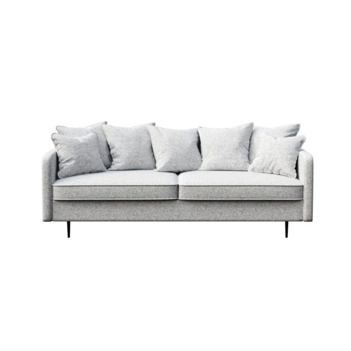 Esme 3-osobowa sofa - jasnoszara