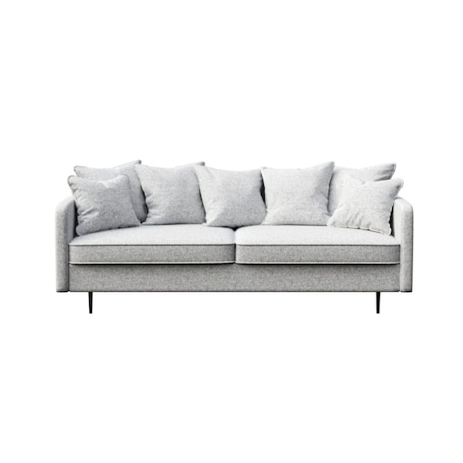 Esme 3-osobowa sofa - jasnoszara