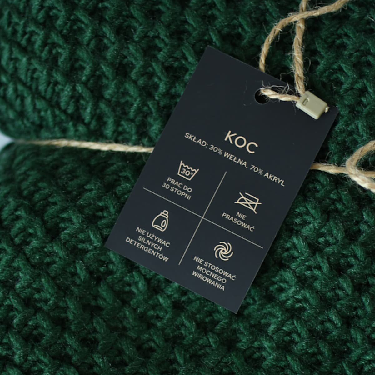 Koc Senpo Home Zielony, 140 x 200 cm, Senpo