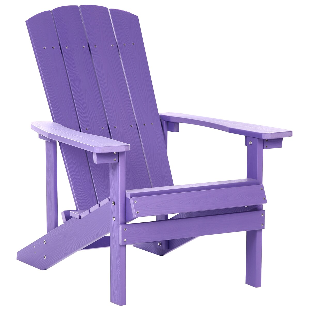 Krzesło ogrodowe ADIRONDACK Purpurowy