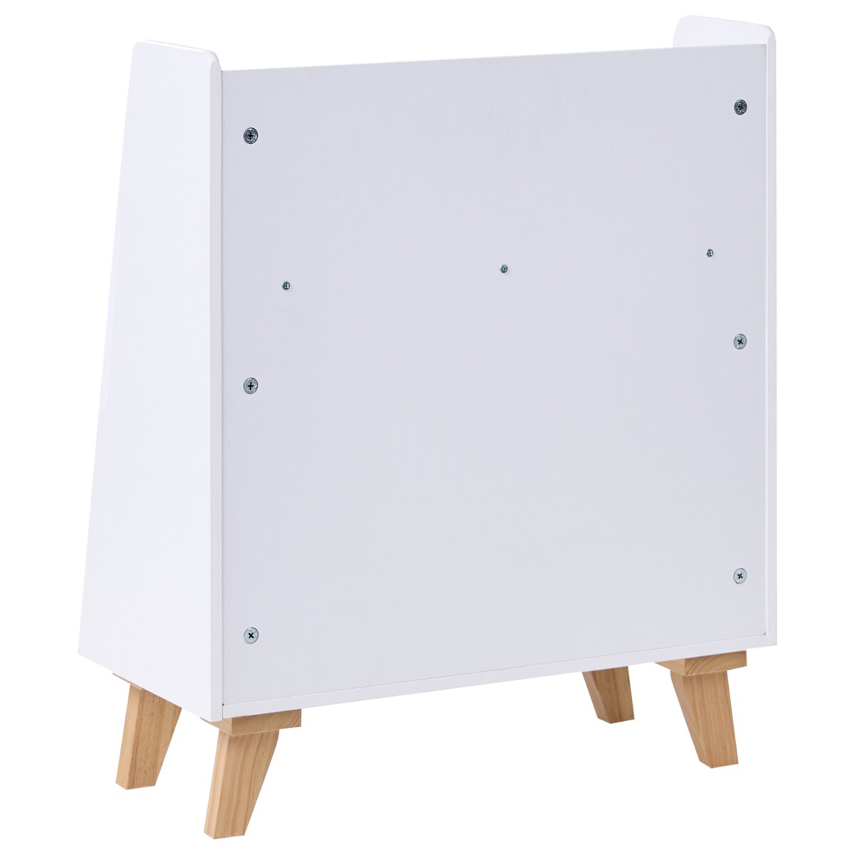 Regał na książki 2 półki JACKIT 72 cm Biały