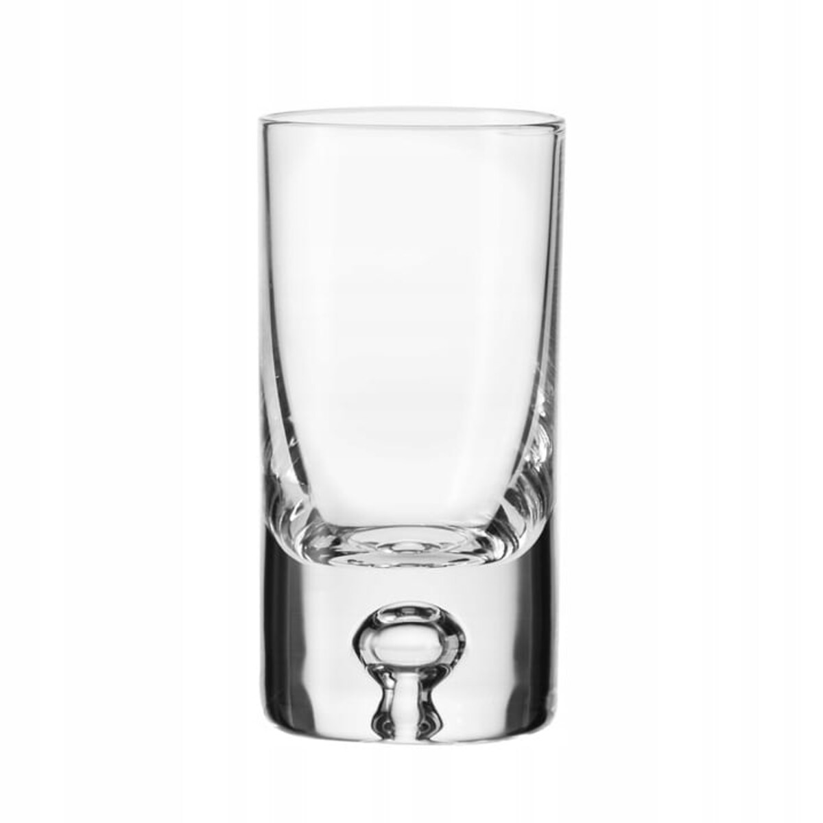 Kieliszki do Wódki Tequili Lagrima Krosno 6 szt 30 ml Proste z Grubym Dnem