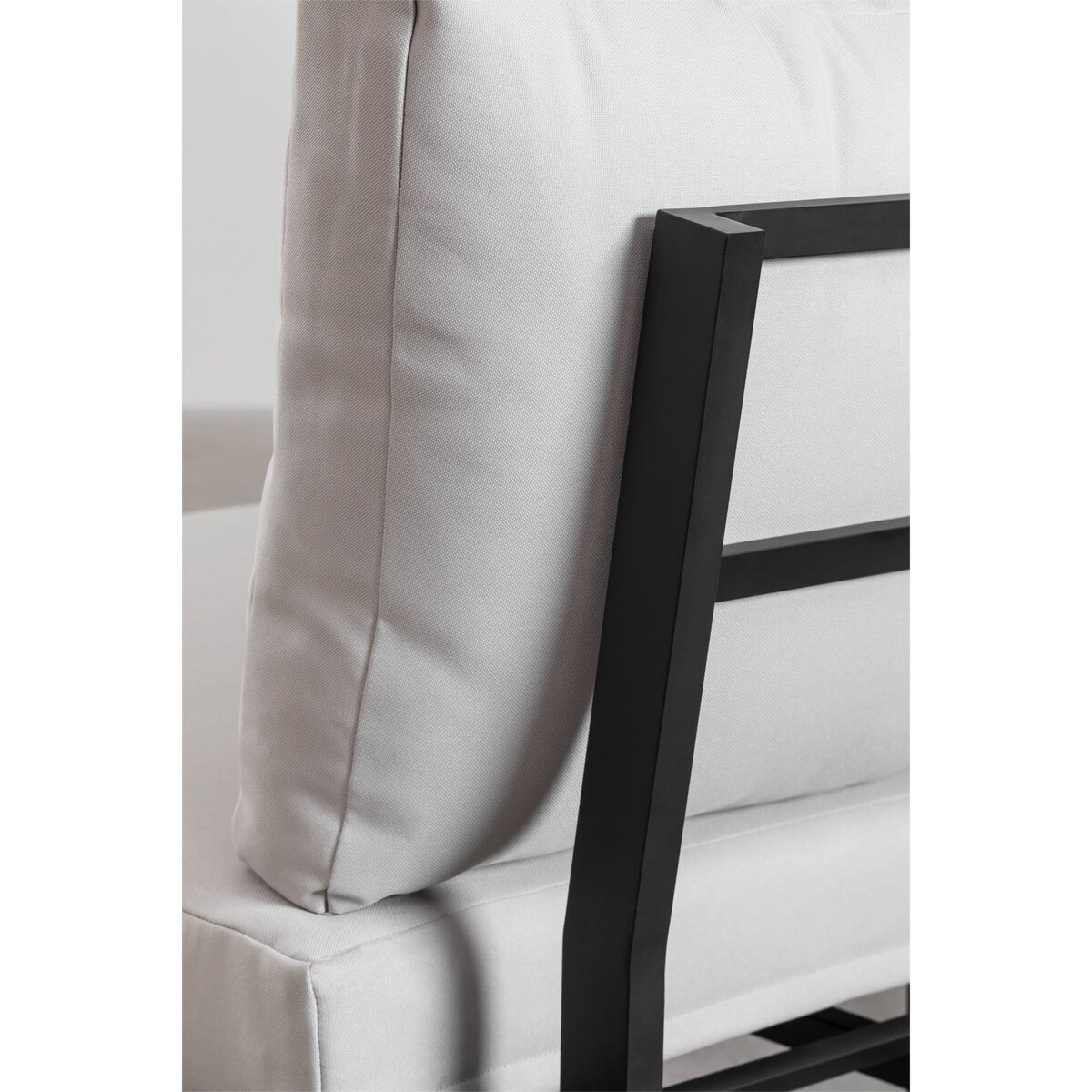 Zestaw ogrodowy: 4-osobowy narożnik ze stolikiem kawowym, aluminium i drewno akacjowe Kalen