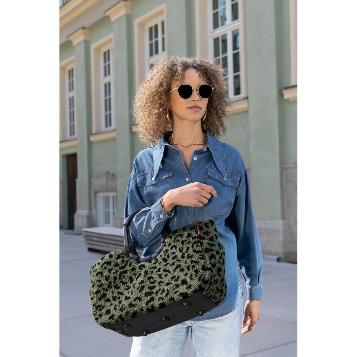 Torba LOOPSHOPPER M, teddy leo olive