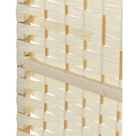 4-panelowy parawan pokojowy LAPPAGO Jasnobeżowy 163 cm 170 cm