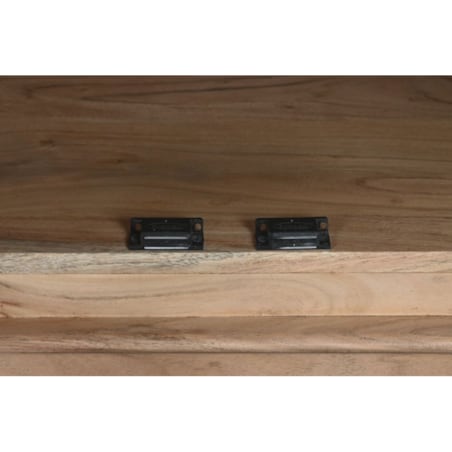 Komoda RTV z drewna akacjowego 50x170x40 cm ROBIN