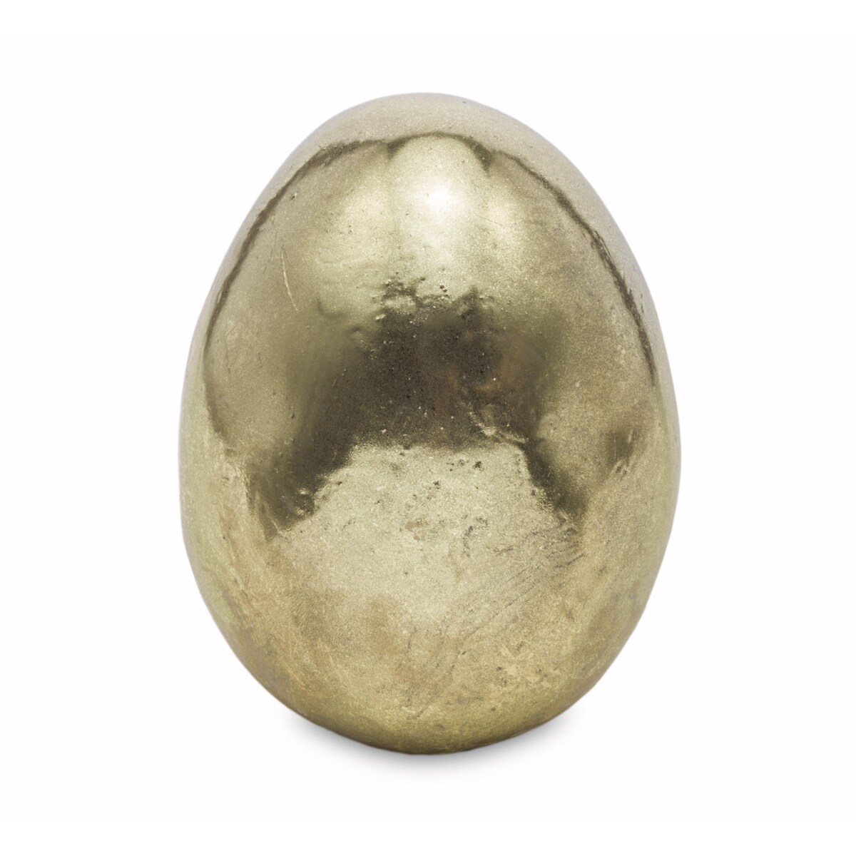 Dekoracja - złote jajko 11,5x9x9 cm SONA