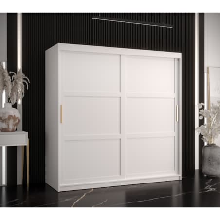 Szafa przesuwna Garderoba RAMIRO 1 180 gł. 62 biały