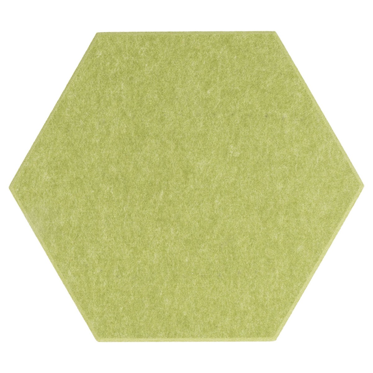 Zestaw 2 szt panel filcowy Felly 40x46 cm płytka heksagon gładki zielony