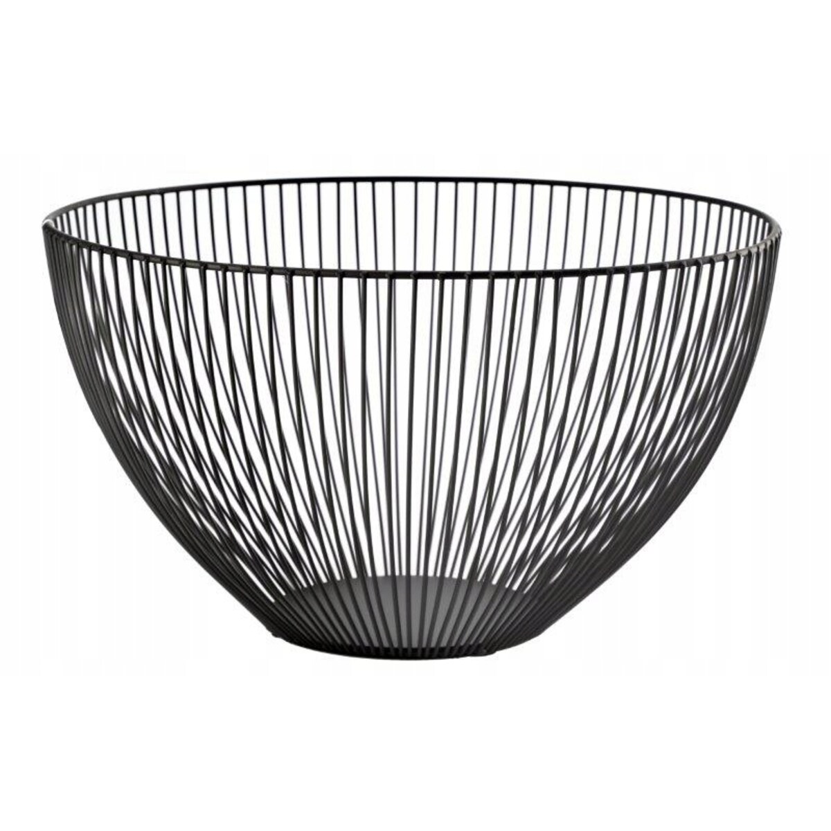 koszyk na owoce żywność METALOWY czarny misa TOGO