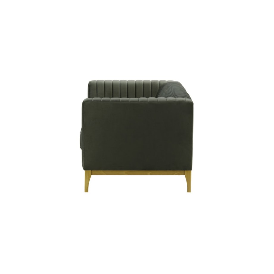 Sofa dwuosobowa Slender Wood-Velluto 19-like oak