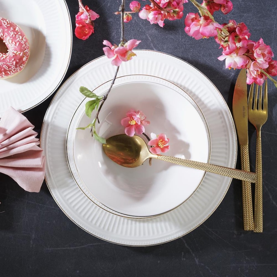 VILLA ITALIA Talerz płytki porcelanowy 27 cm EUNICE