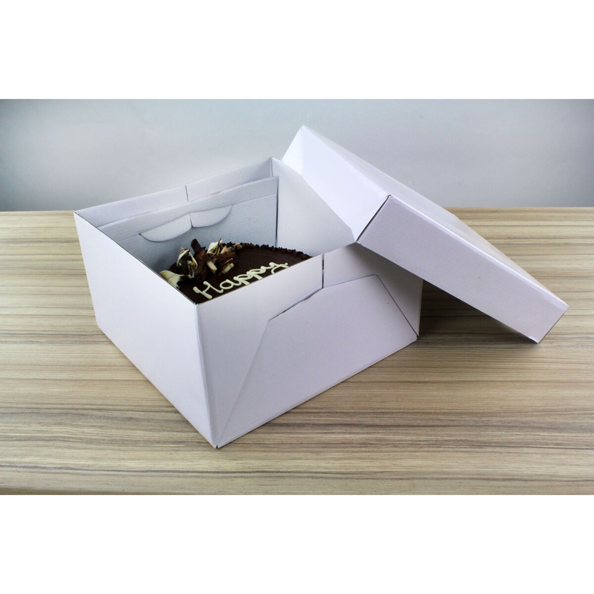 PME Pudełko na ciasto 406 x 406 x 152 mm biały