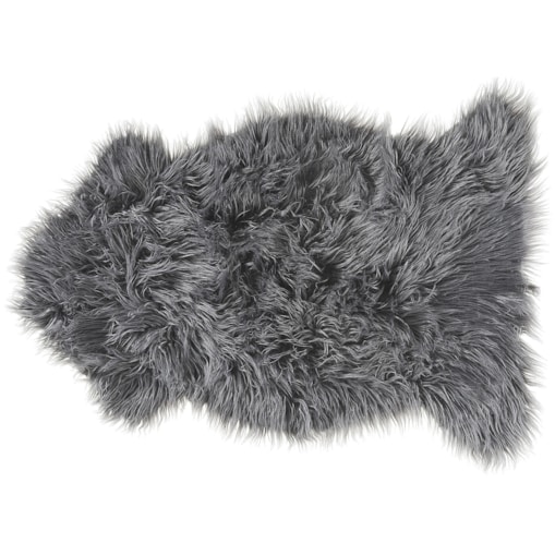 Sztuczna skóra owcza szara MUNGO