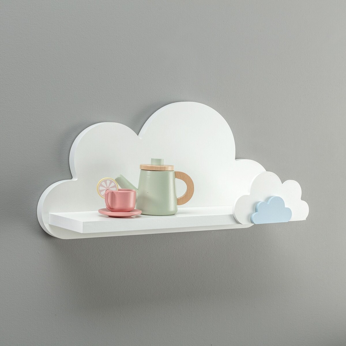 Półka Clouds 53x17x27cm blue, 53 x 17 x 27 cm