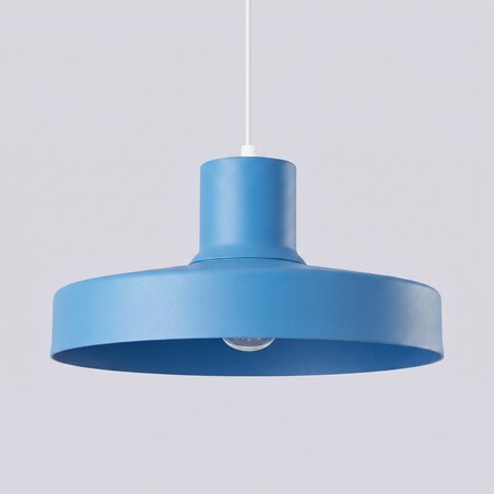 Lampa wisząca BILO błękitna