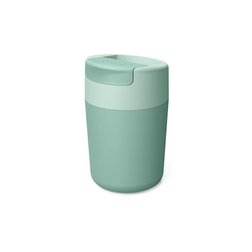 Kubek podróżny jasnozielony Sipp, 340 ml, Joseph Joseph