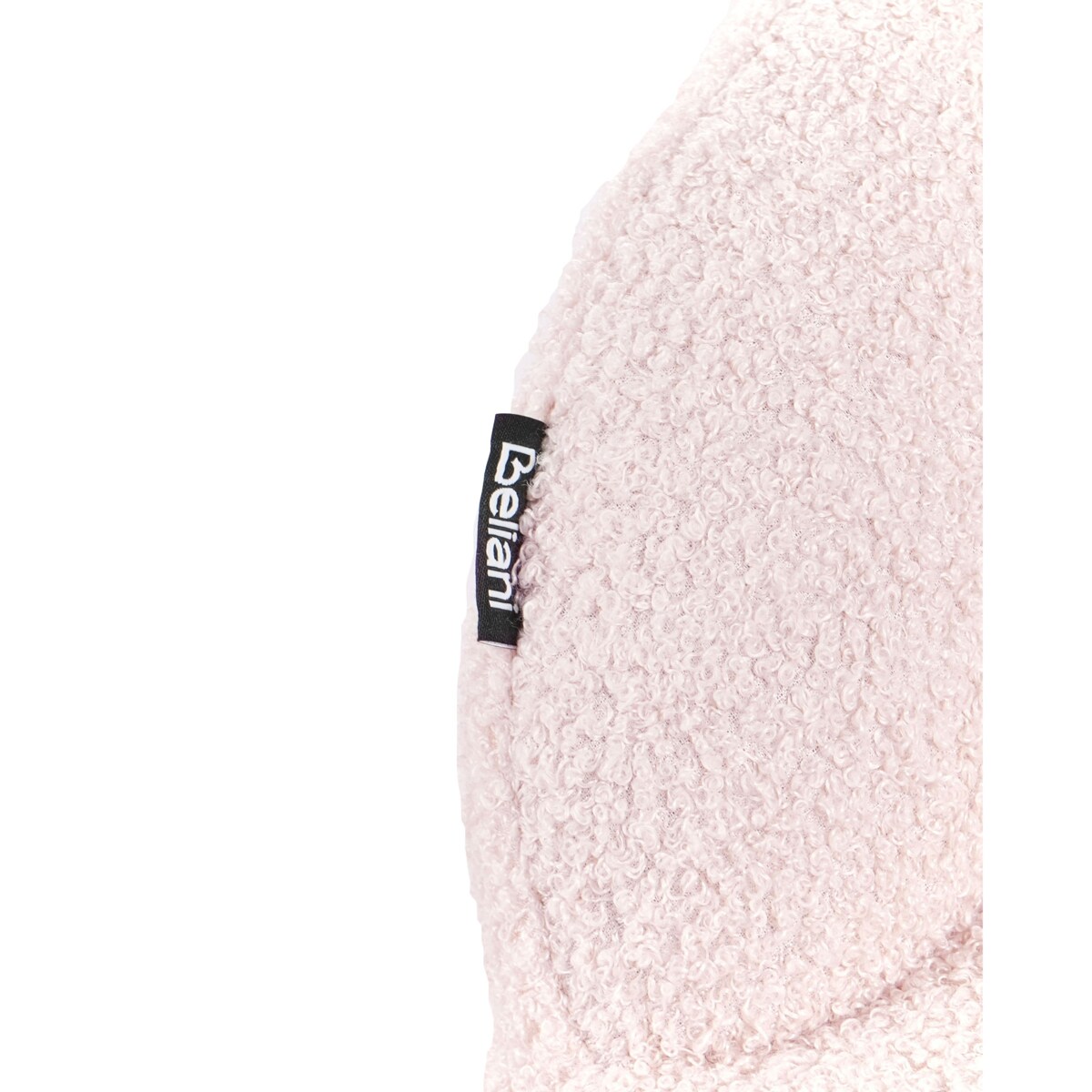 Fotel dziecięcy MILAND Boucle Pastelowy róż