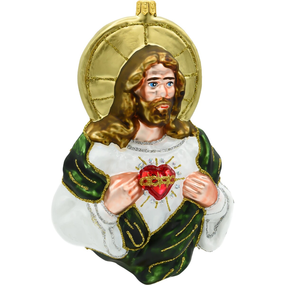 Bombka choinkowa: Jezus z Sercem